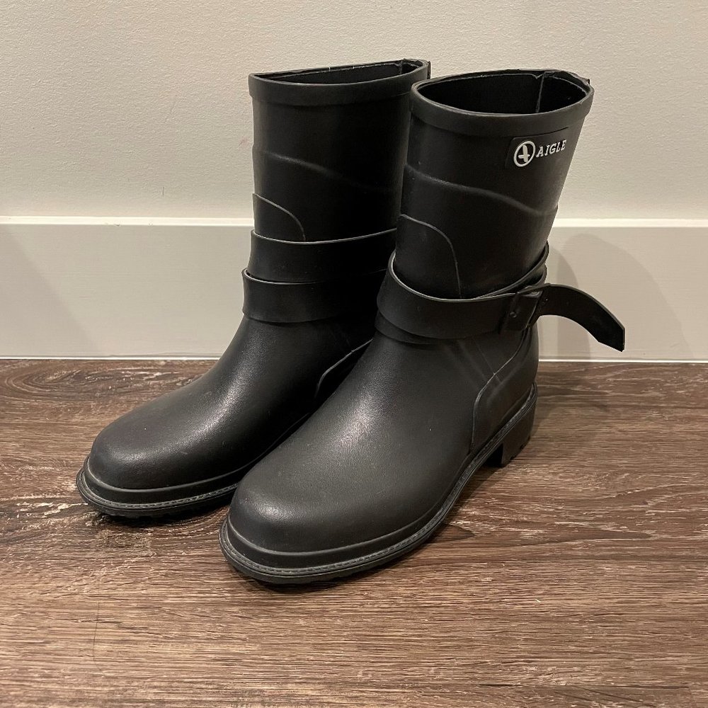 Aigle Macadames Rain Boots Size 36 (US 5)